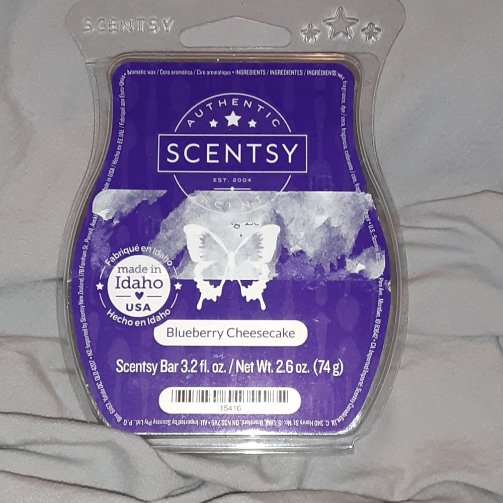 Blueberry Cheesecake Scentsy Wax Bar